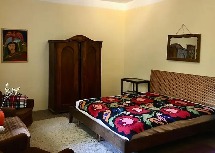 Vintage Studio Apartment, Garden And Free Parking