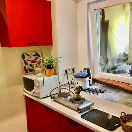 Vintage Studio Apartment, Garden And Free Parking * Budapest